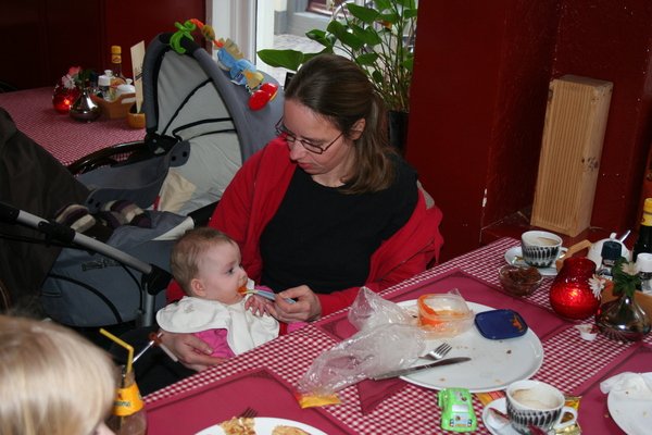 En natuurlijk mag ik nu zelf ook eten in het restaurant