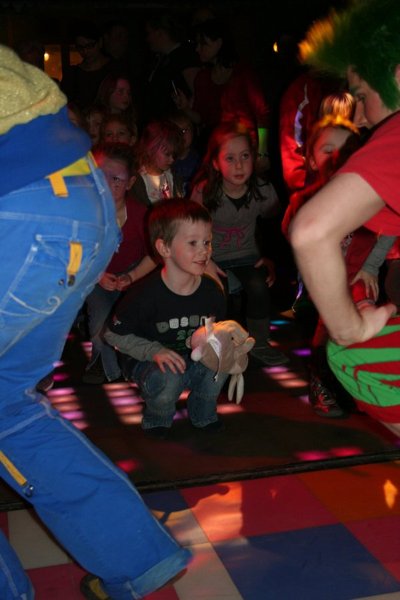 Kids-disco op het vakantiepark